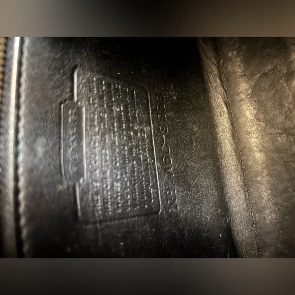 Vintage coach Regina black - Picture 9 of 12